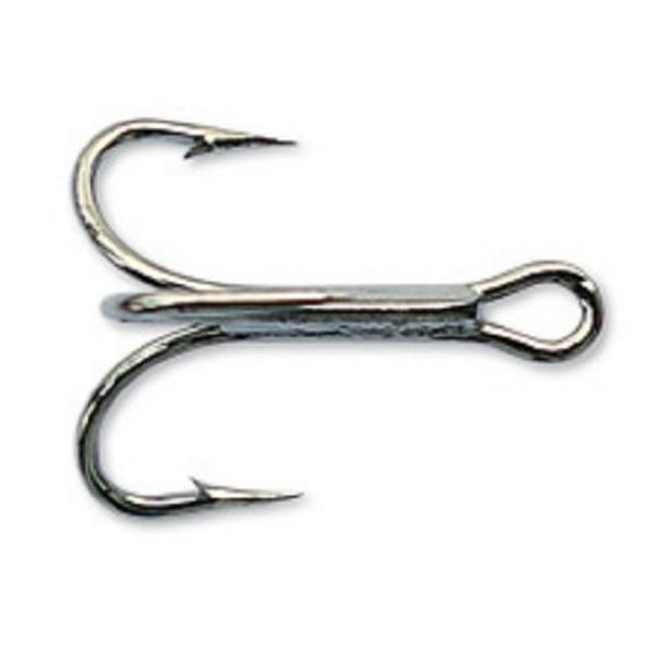 TEN X MUSTAD NICKEL PLATED TREBLE HOOKS SIZE 6  PIKE SPINNING FLYING C LURES